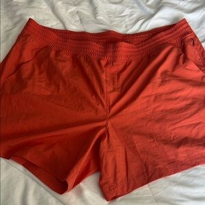 Old Navy Women's Vibrant Red Athletic Shorts